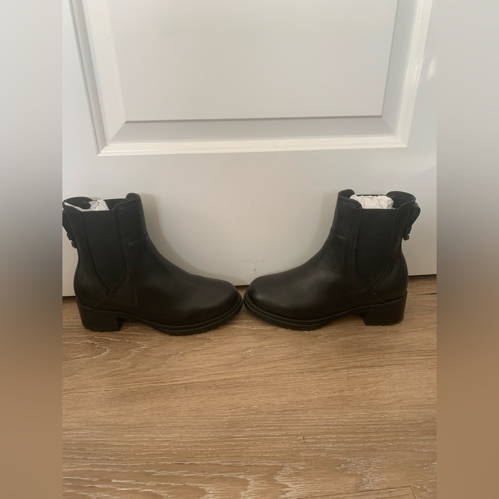Cole Haan WP Canea Chelsea Black Ankle Boots Size 6B